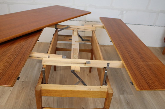 Image 1 of Scandinavische teakhouten salontafel 1960 DK