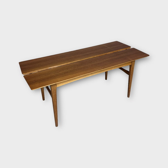 Image 1 of Scandinavische teakhouten salontafel 1960 DK