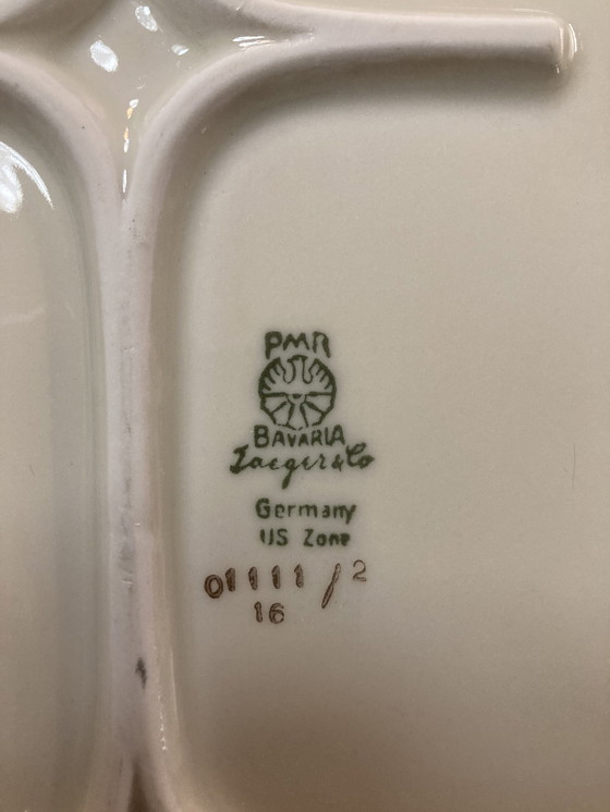 Image 1 of 3X Dek Schaal En 2X Serveer Schaal Pmr Bavaria Jeager & Co