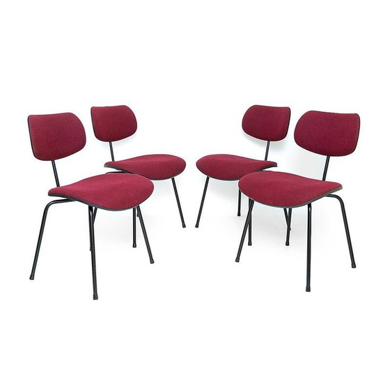 Image 1 of Set van 4 vintage Se68 stoelen van Egon Eiermann voor Wilde en Spieth, 1951