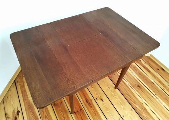 Image 1 of Tsjecho-Slowaakse uittrekbare tafel door J. Halabala voor Jitona, 1950S