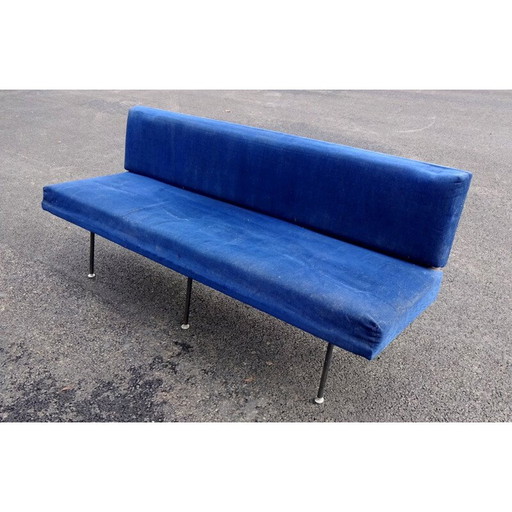 Vintage model 32 bank van Florence Knoll, jaren 1960