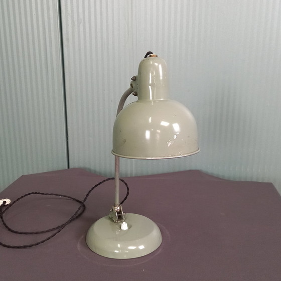 Image 1 of Vintage Militaire Bureaulamp