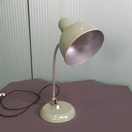 Image 1 of Vintage Militaire Bureaulamp