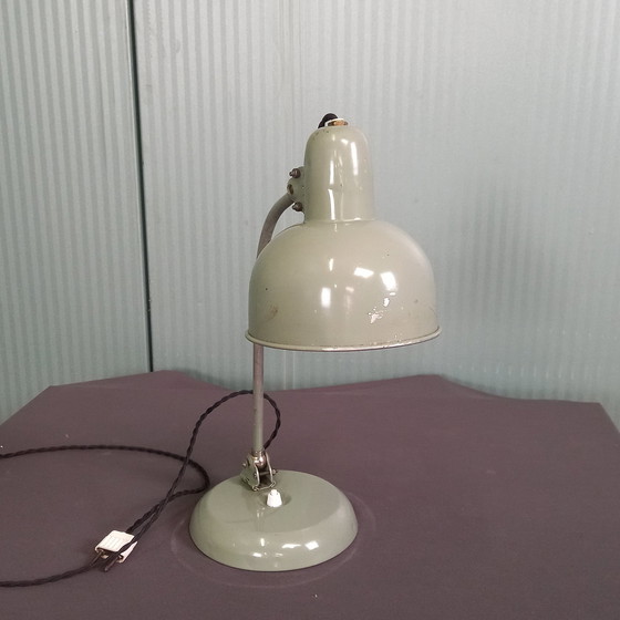 Image 1 of Vintage Militaire Bureaulamp