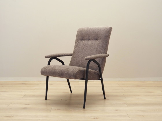 Image 1 of Grijze fauteuil, Italiaans ontwerp, 1970S, Productie: Italië