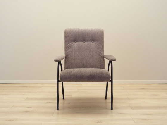 Image 1 of Grijze fauteuil, Italiaans ontwerp, 1970S, Productie: Italië