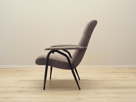 Image 1 of Grijze fauteuil, Italiaans ontwerp, 1970S, Productie: Italië