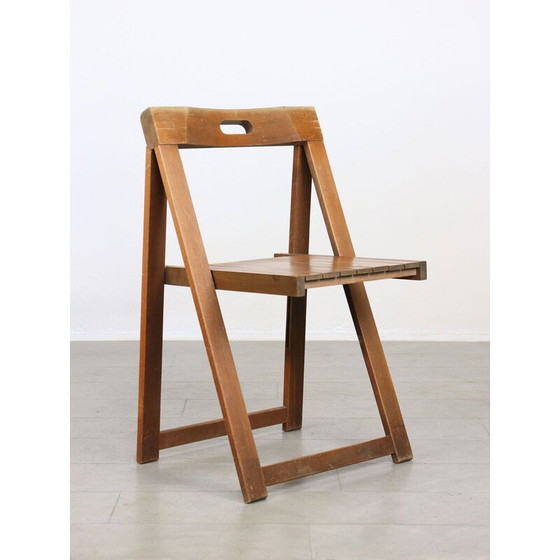 Image 1 of Paar vintage Trieste klapstoelen van Aldo Jacober