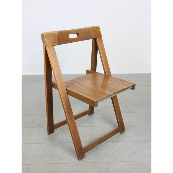 Image 1 of Paar vintage Trieste klapstoelen van Aldo Jacober