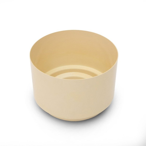 Image 1 of Vintage cilindrische plastic vaashouder van Anna Castelli voor Kartell, 1970