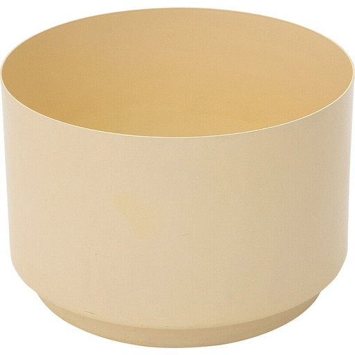 Vintage cilindrische plastic vaashouder van Anna Castelli voor Kartell, 1970