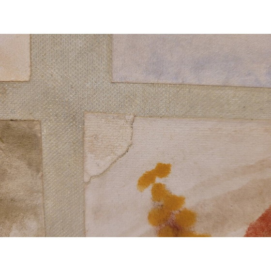 Image 1 of Vintage collage "Amapolas" door Lis Petersen, Portugal 2008