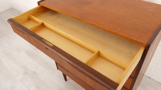 Image 1 of Vintage Deense Ladekast | Teak | 6 Lades | 104 Cm