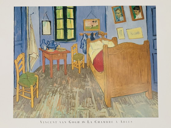 Image 1 of Vincent Van Gogh: “De Slaapkamer In Arles, 1889”.