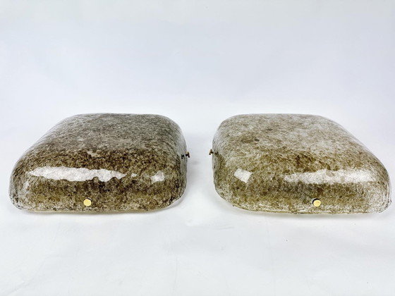 Image 1 of Paar vintage Hillebrand lampen