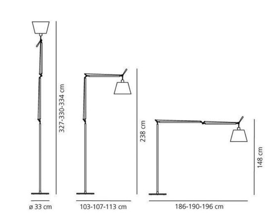 Image 1 of Artemide Tolomeo Vloerlamp