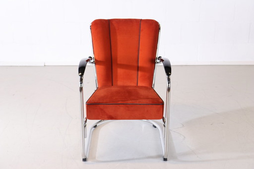 Gebr van der Stroom Dutch Originals model Gispen 412S fauteuil