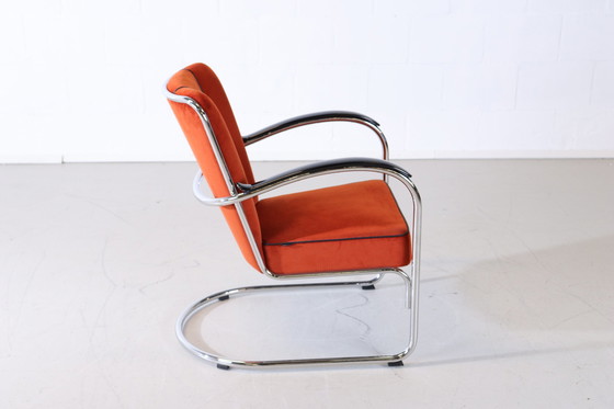 Image 1 of Gebr van der Stroom Dutch Originals model Gispen 412S fauteuil