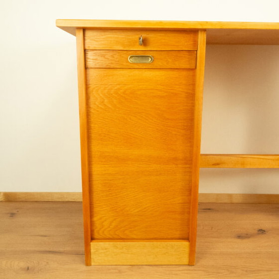 Image 1 of Mini bureau, eiken, beuken, 1950