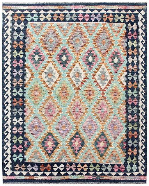 Handgeweven Afghaanse kelim - 189 X 151 cm - Nieuw