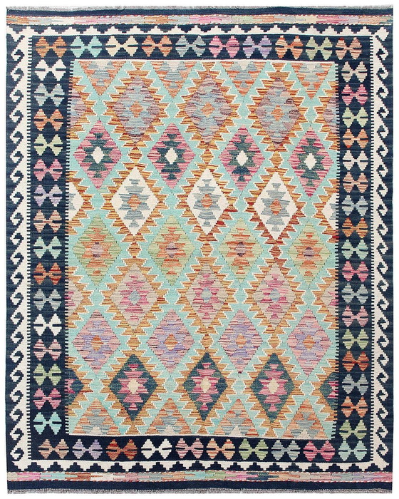 Image 1 of Handgeweven Afghaanse kelim - 189 X 151 cm - Nieuw