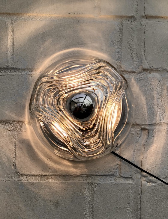 Image 1 of Peill & Putzler - Futura / Wave 1970Er Wandlamp