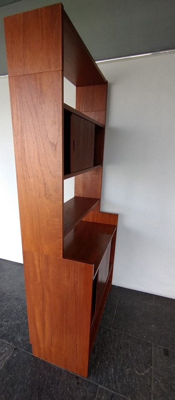 Image 1 of Teak wall system from the Danish designer Poul Cadovius