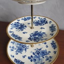 Serveerschaal Van Bavaria Waldershof Met 22 Karaat Goud Uit De Jaren 60