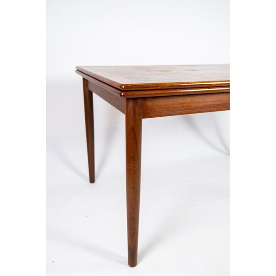 Image 1 of Vintage eettafel in teak met uitschuiftafel, Deens 1960