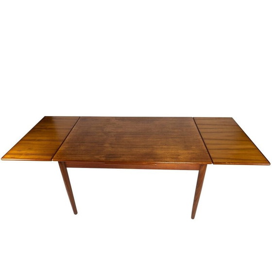 Image 1 of Vintage eettafel in teak met uitschuiftafel, Deens 1960