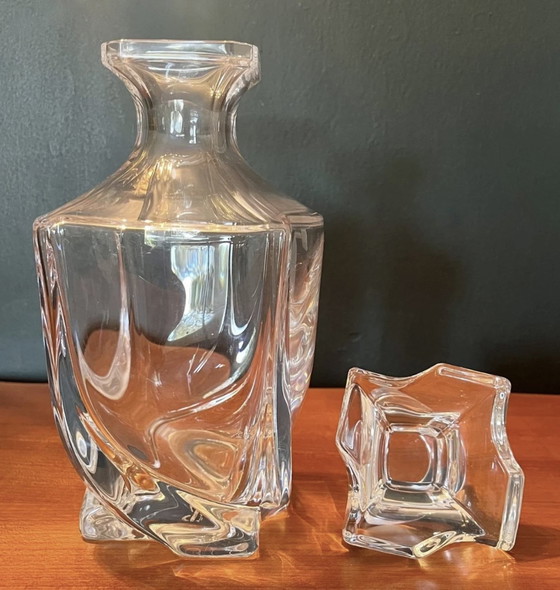 Image 1 of Vintage 5-delige Cristal Whisky set Cristal De Sevres