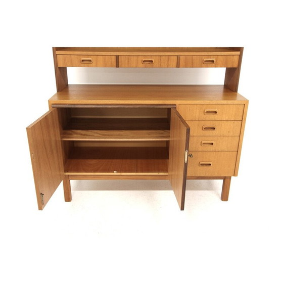 Image 1 of Vintage bureau van teak en beuken, Zweden 1960