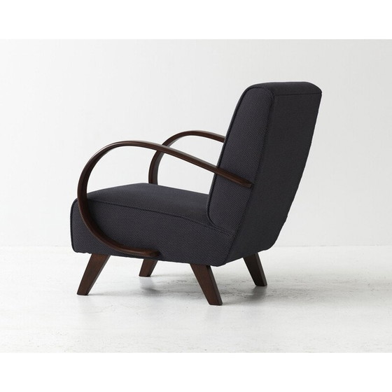 Image 1 of Vintage fauteuil van Jindřich Halabala, Tsjecho-Slowakije 1930