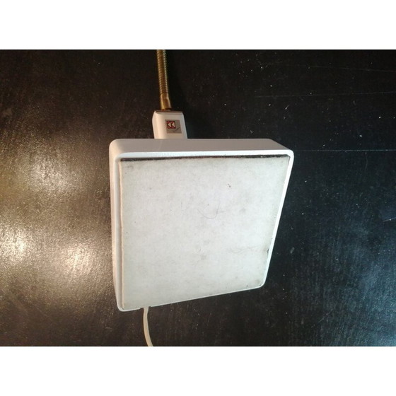 Image 1 of Vintage Kk leuchten pianolamp in gelakt hout en messing, Duitsland 1970