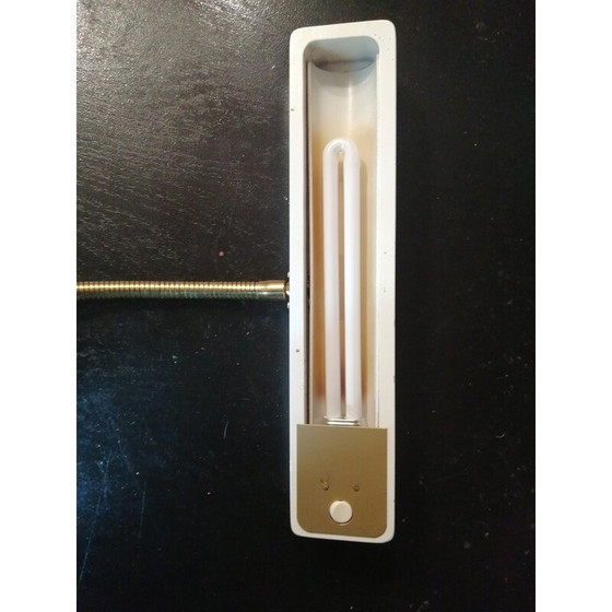 Image 1 of Vintage Kk leuchten pianolamp in gelakt hout en messing, Duitsland 1970