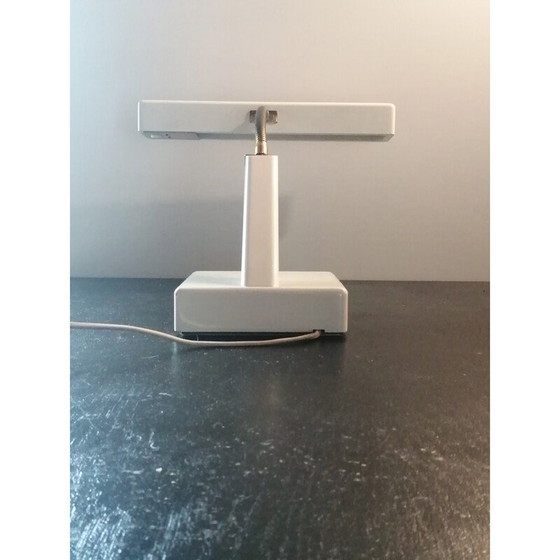 Image 1 of Vintage Kk leuchten pianolamp in gelakt hout en messing, Duitsland 1970