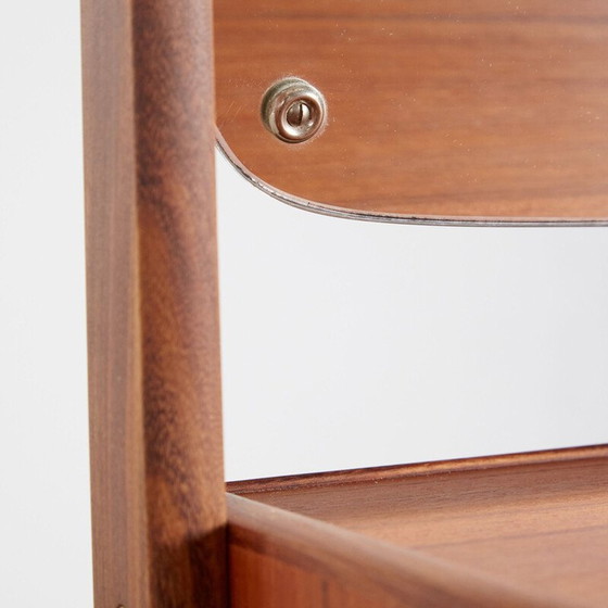 Image 1 of Vintage teakhouten kaptafel, jaren 1960