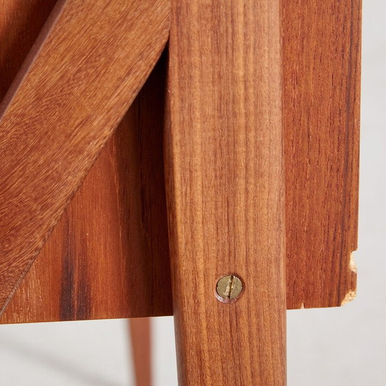 Image 1 of Vintage teakhouten kaptafel, jaren 1960