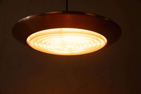 Image 1 of Midcentury Deens design hanglamp Jo Hammerborg Diskos