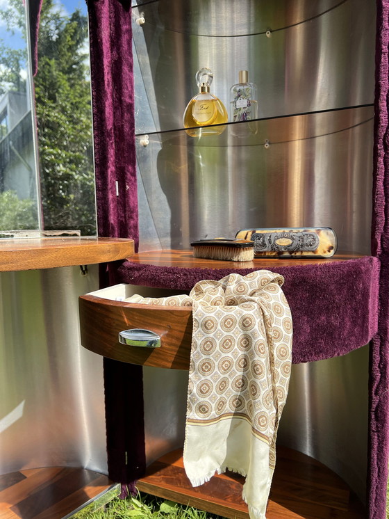 Image 1 of Vintage drankkast + krukje