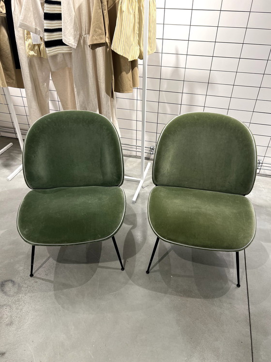 Image 1 of 2x Gubi Lounge Chairs