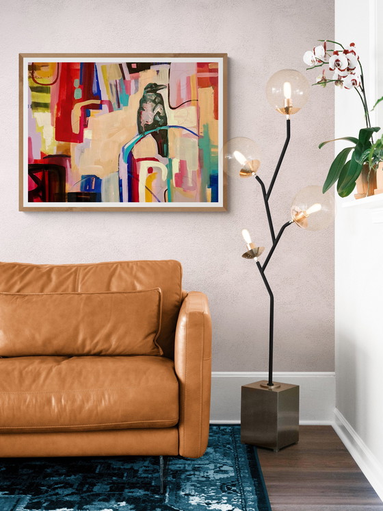 Image 1 of Abstracte kraai