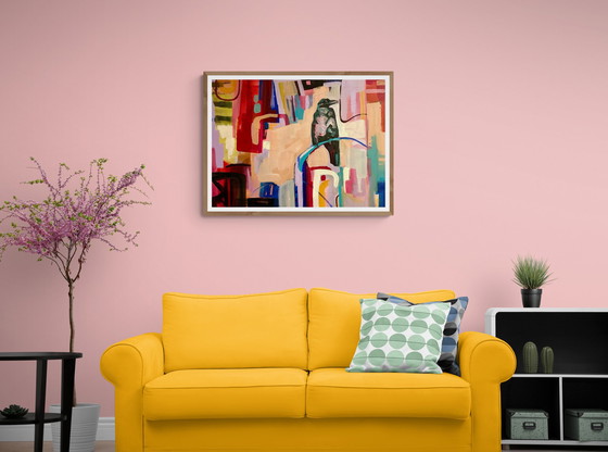 Image 1 of Abstracte kraai