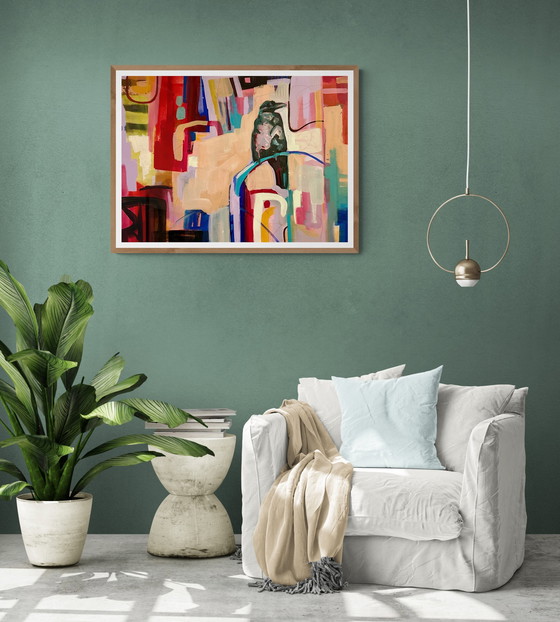 Image 1 of Abstracte kraai