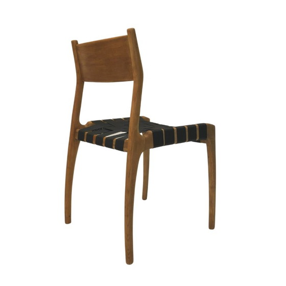 Image 1 of Set van 6 vintage eetkamerstoelen Model 993 van Studio Tipi voor Montina, Italië 1960