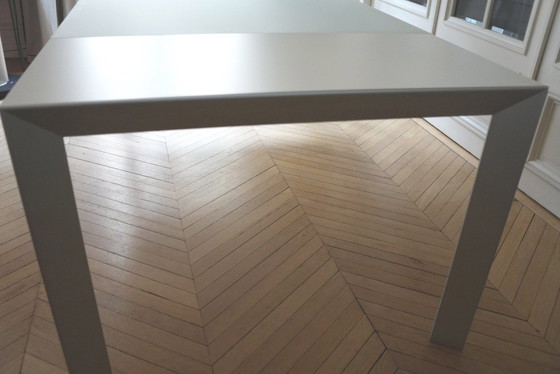 Image 1 of Zeer grote moderne Italiaanse uitschuifbare eettafel (260 cm) model Nori van Bartoli Design voor Kristalia.