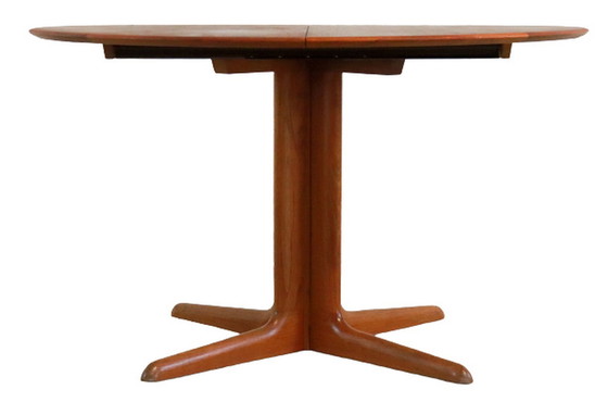 Image 1 of Vintage Deens design ronde eettafel 2x verlengbaar