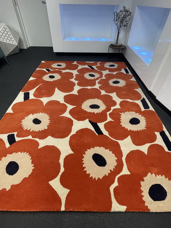Image 1 of Brink & Campman Unikko Orange Red Tapijt 200 X 280