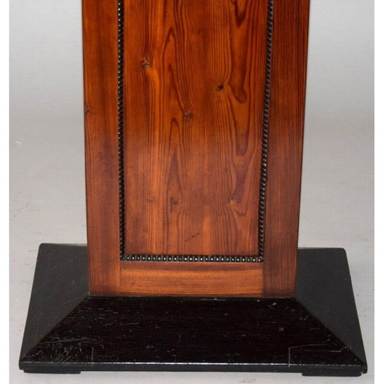 Image 1 of Vintage Art Deco ovale houten salontafel, 1930